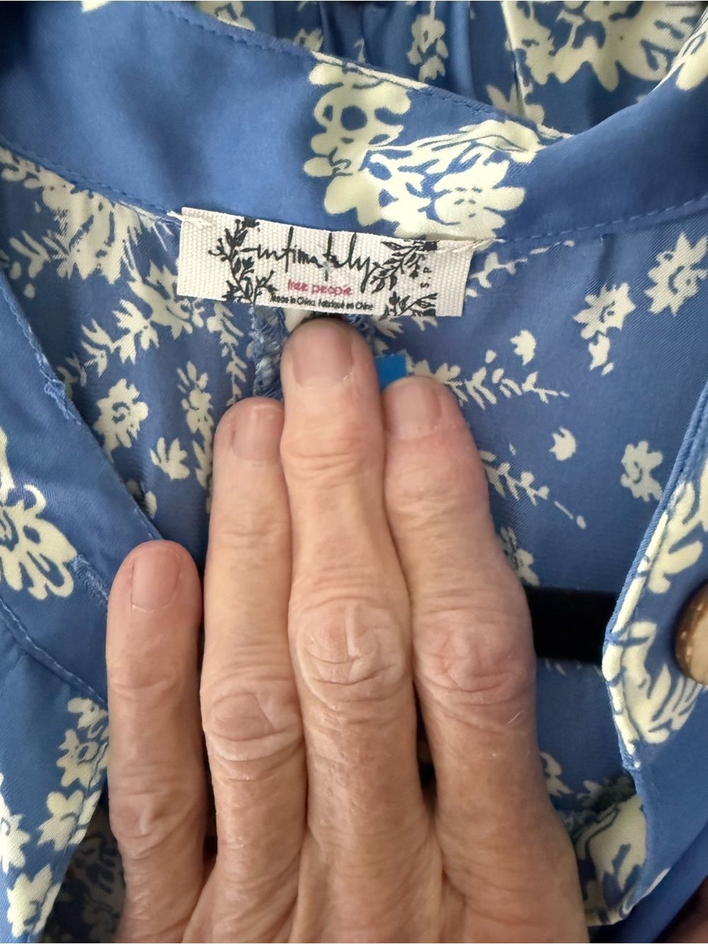 Free People Intimately "Dreamy Days" Printed Satin Pajama Set - Picture 4 of 7